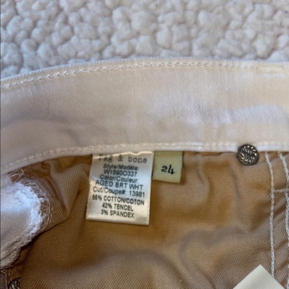 rag & bone Classic White Skinny Jeans - Picture 6 of 14